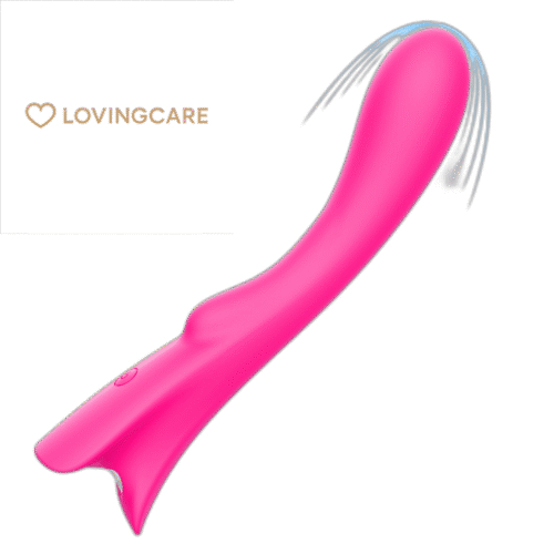 Home 43 Main view of women’s intimate silicone massager - quiet USB charging toy