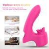 Electro female sex the tongue lick sucking insert G-vagina g spot vibrator products sex toys vibrating sucking for women