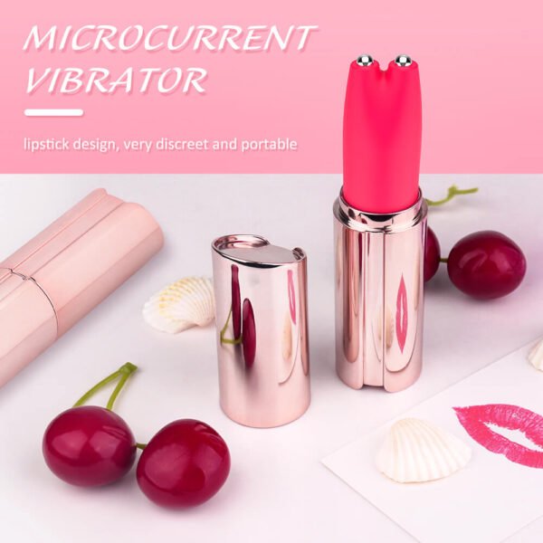 Rechargeable mini vibrating lipstick clitoris vagina nipple stimulate love eggs vibrator sex toys for women