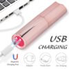 Rechargeable mini vibrating lipstick clitoris vagina nipple stimulate love eggs vibrator sex toys for women
