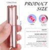 Rechargeable mini vibrating lipstick clitoris vagina nipple stimulate love eggs vibrator sex toys for women