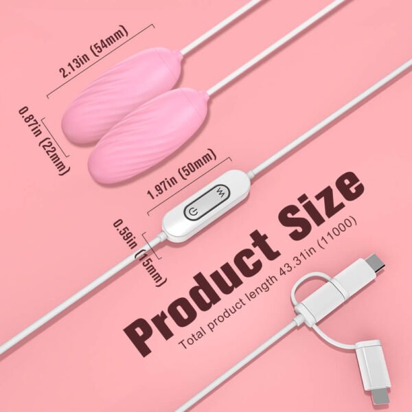 img_LovingCare_Vibrator_S-334_04 Double head vibrating love egg for women