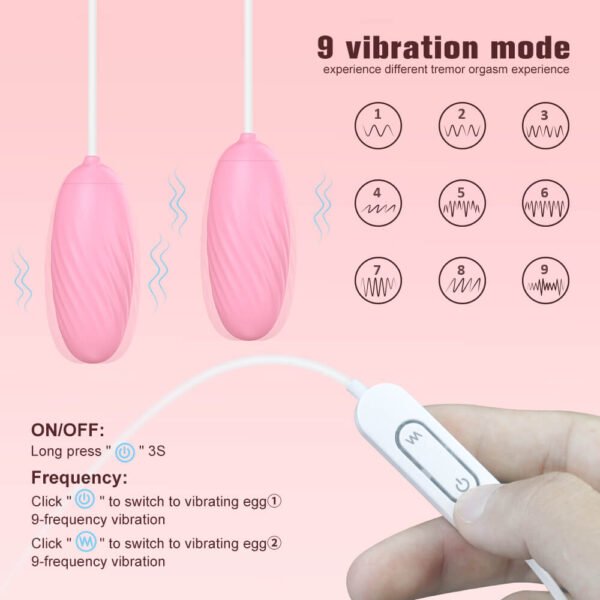 img_LovingCare_Vibrator_S-334_05 Double head vibrating love egg for women