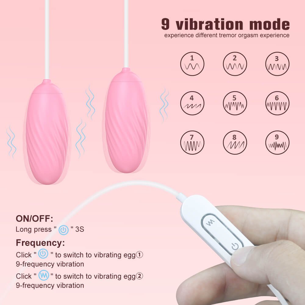 Double head vibrating love egg for women 4 img LovingCare Vibrator S 334 05
