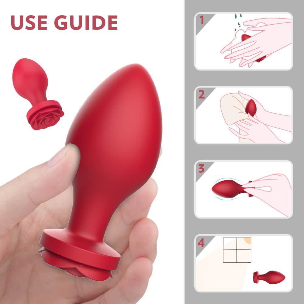 Silicone anal bead butt plug sex toy set acrylic anal balls 5 img LovingCare Vibrator S 375 05