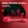 Rose sex toy of couple oral licking stimulate masturbate adult toys massager For Women
