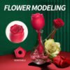 Rose sex toy of couple oral licking stimulate masturbate adult toys massager For Women