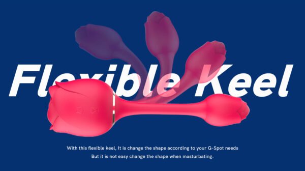 Rose sex toy of couple oral licking stimulate masturbate adult toys massager For Women