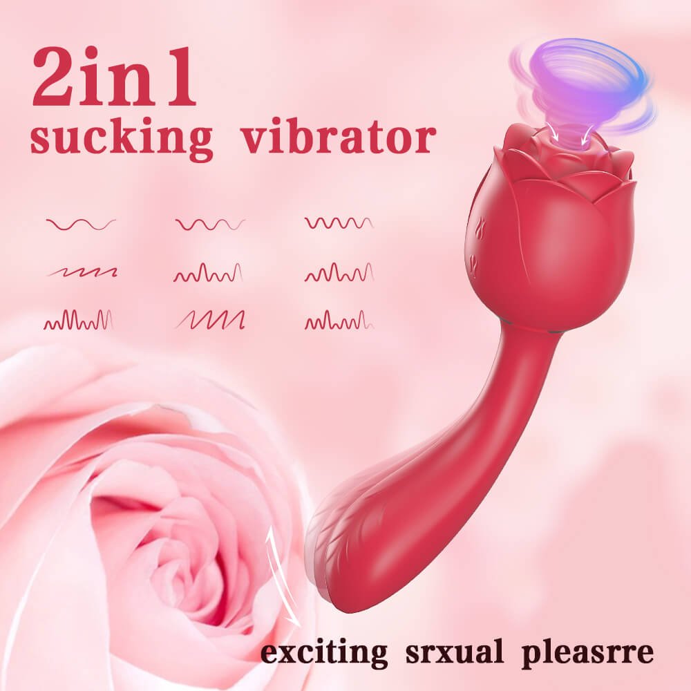 Immortal Flower 8-Rose sex clitoral g-spot vibrator for female 4 img LovingCare Vibrator S 389 8 03