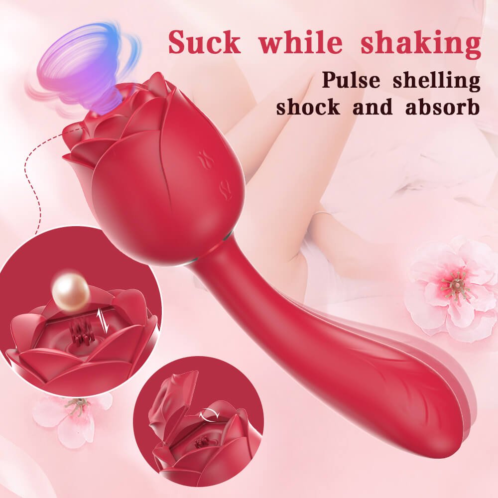 Immortal Flower 8-Rose sex clitoral g-spot vibrator for female 2 img LovingCare Vibrator S 389 8 05
