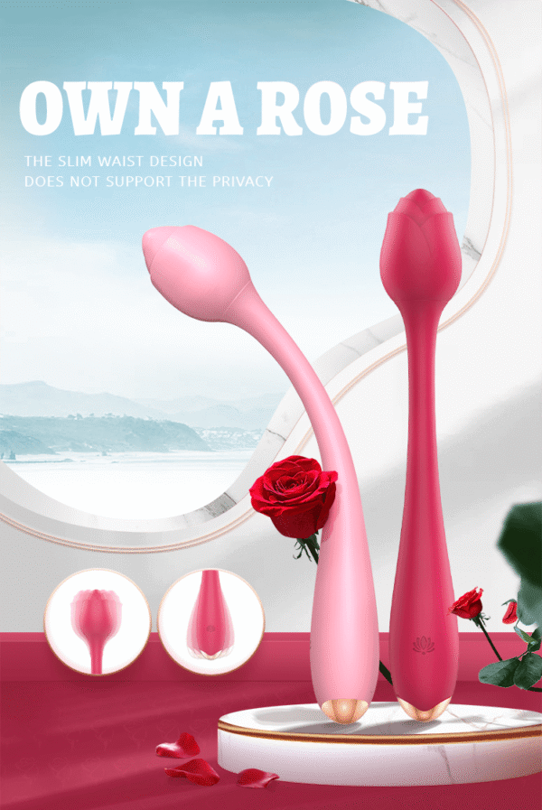 Rosevibrator G-spot rose sex toy oral stimulate masturbate adult toys massager For Women