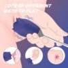 Rose vibrator sucker purple rose sex toy oral sucking stimulate masturbate adult toys massager For Women