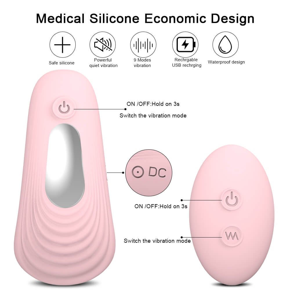 Adult Supplies Wholesale Wireless Remote Control Invisible Wear Jumping Egg Female Masturbation Massage Panty Vibrator 3 img LovingCare Vibrator S072 03