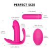 Panty G Spot Clit VibratorPanty G Spot Clit Vibrator- Remote Control Invisible Quite Vibrating Panties Waterproof Silicone Dildo Clitoral