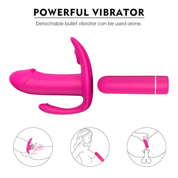 Panty G Spot Clit VibratorPanty G Spot Clit Vibrator- Remote Control Invisible Quite Vibrating Panties Waterproof Silicone Dildo Clitoral