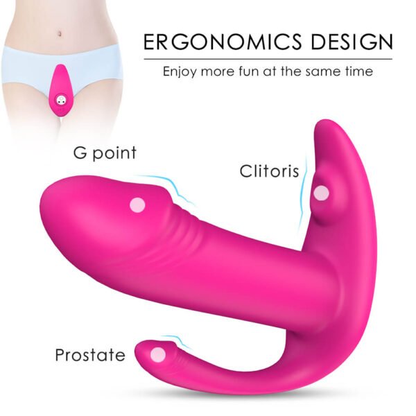 Panty G Spot Clit VibratorPanty G Spot Clit Vibrator- Remote Control Invisible Quite Vibrating Panties Waterproof Silicone Dildo Clitoral