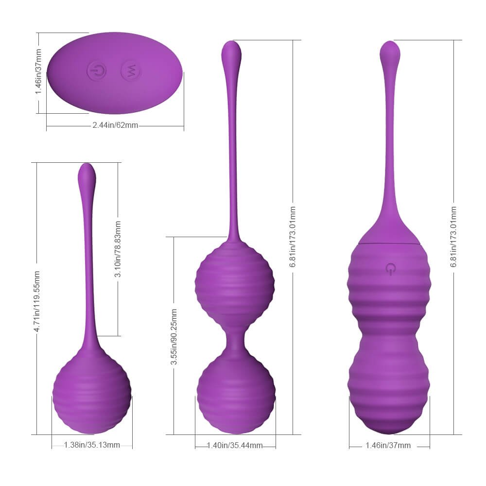 Doctor Recommended Pelvic Floor Exercises Kegel Balls set for tightening and pleasure 10 img LovingCare Vibrator S154 07