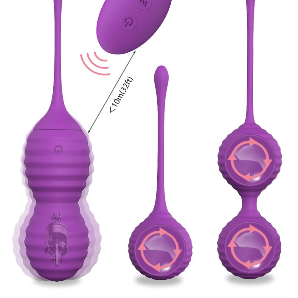 Doctor Recommended Pelvic Floor Exercises Kegel Balls set for tightening and pleasure 2 img LovingCare Vibrator S154 08