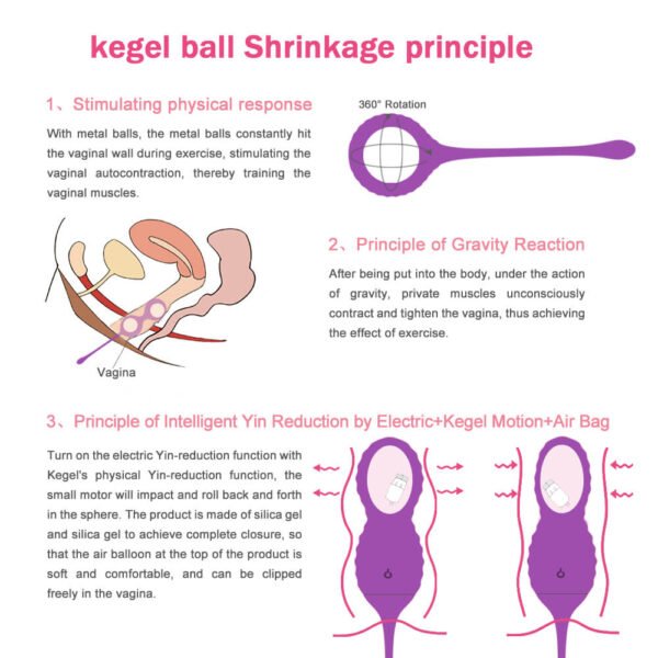 img_LovingCare_Vibrator_S154_09 Doctor Recommended Pelvic Floor Exercises Kegel Balls set for tightening and pleasure