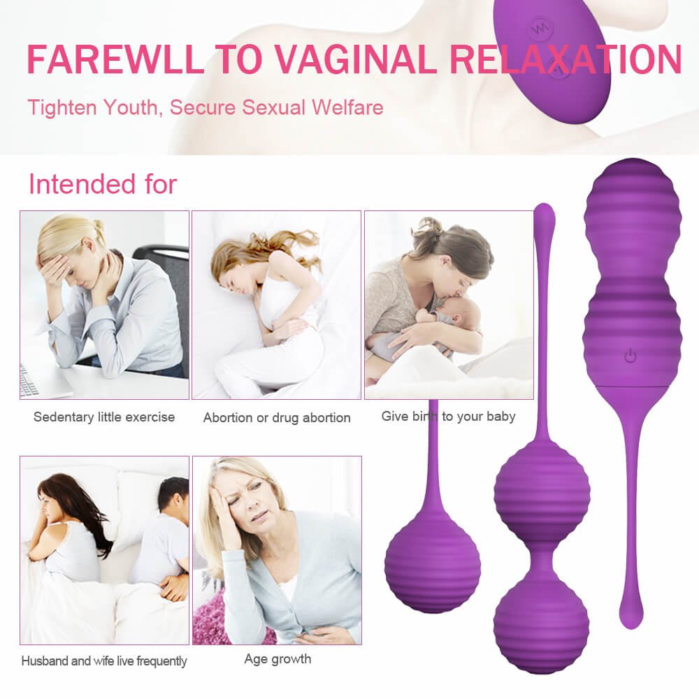 Doctor Recommended Pelvic Floor Exercises Kegel Balls set for tightening and pleasure 8 img LovingCare Vibrator S154 10