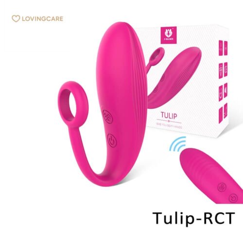 Home 14 Couples vibrator – Tulip-RCT model, wireless G-spot silicone with 9 modes