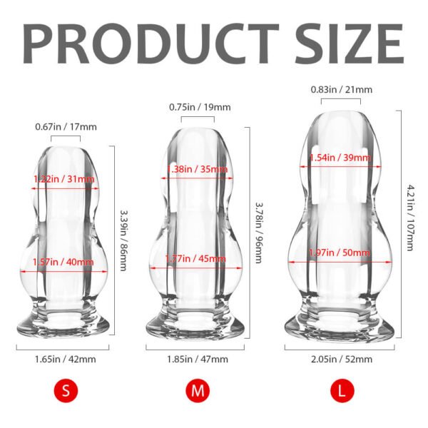 img_LovingCare_Vibrator_S264_04 New Small to big size Acrylic anal beads butt anal plug sex toys for women and men,Acrylic anal plug