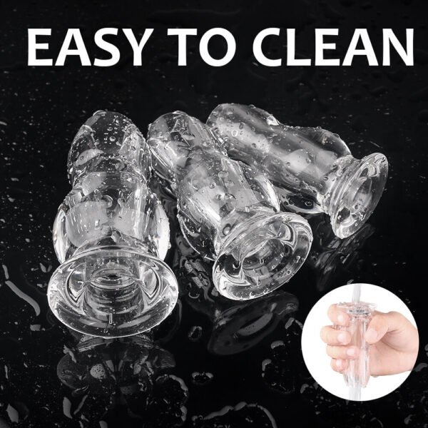 img_LovingCare_Vibrator_S264_06 New Small to big size Acrylic anal beads butt anal plug sex toys for women and men,Acrylic anal plug