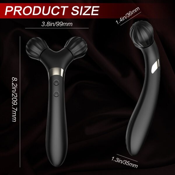 Neck face foot massager OEM Factory full silicone vibrating facial jade roller massagers for women