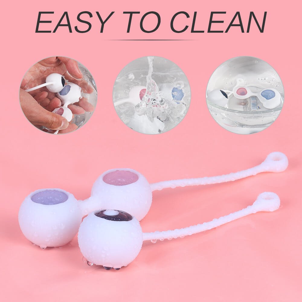 Soft silicone postpartum recovery vaginal tighten kegel ball 11 img LovingCare Vibrator S354 2 02