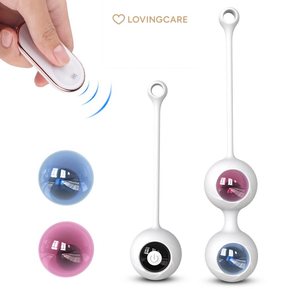 Soft silicone postpartum recovery vaginal tighten kegel ball 2 img LovingCare Vibrator S354 2 04