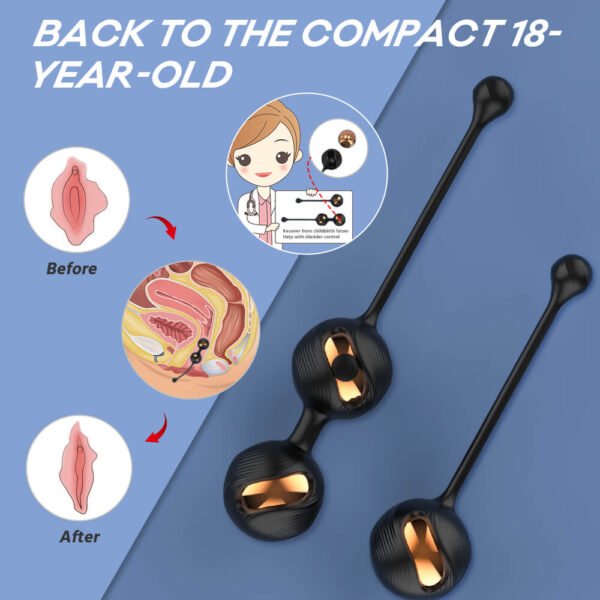 Medical Silicone Ben Wa vagina trainer Kegel Ball for women