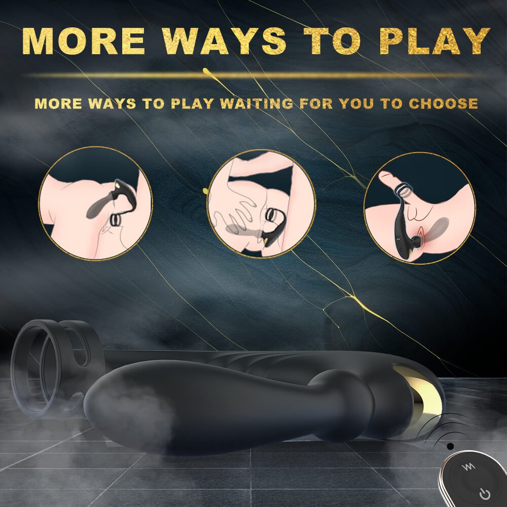 Prostata massager anal toys for men cock ring sex toy for male 5 img LovingCare Vibrator S416 2 01