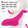 Silicone g spot telecontro vibrator sex toy finger sleeve finger vibrators for women clitoris stimulator