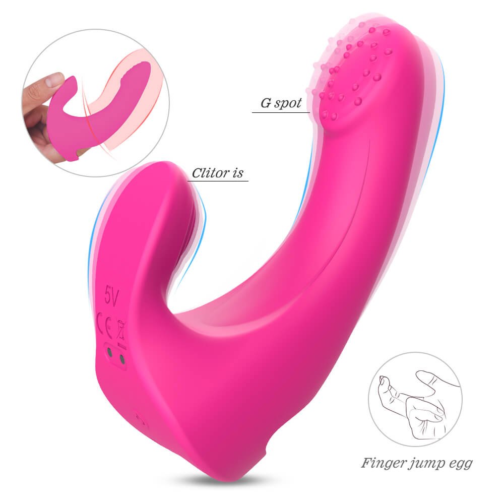USB silicone finger sexual mini vibrators sex toys for women clitoris g spot stimulator finger vibrator massage 4 img LovingCare vibrators SHD S315 01