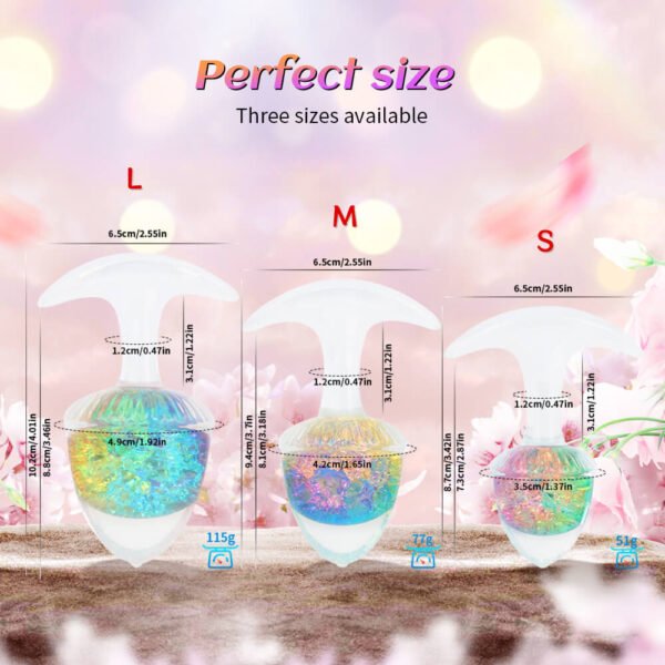 水晶肛塞_10 Crystal Butt Plug